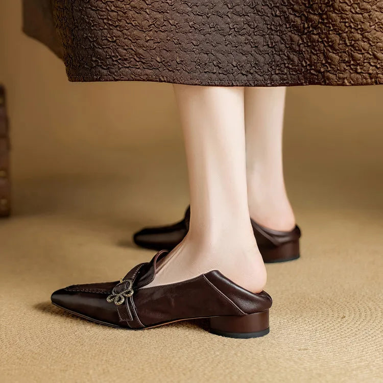 Contessa Leather Flats