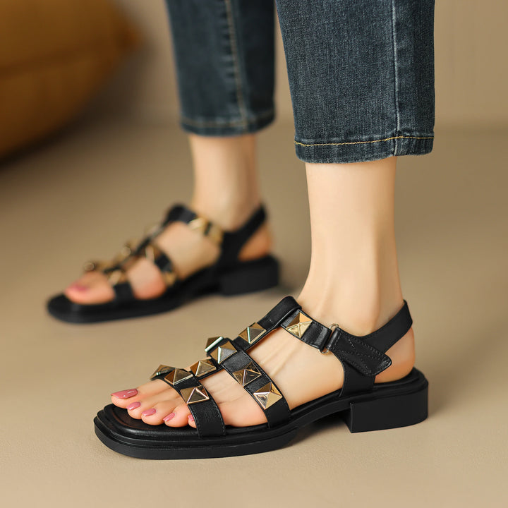 Valeria Studded Slingbacks
