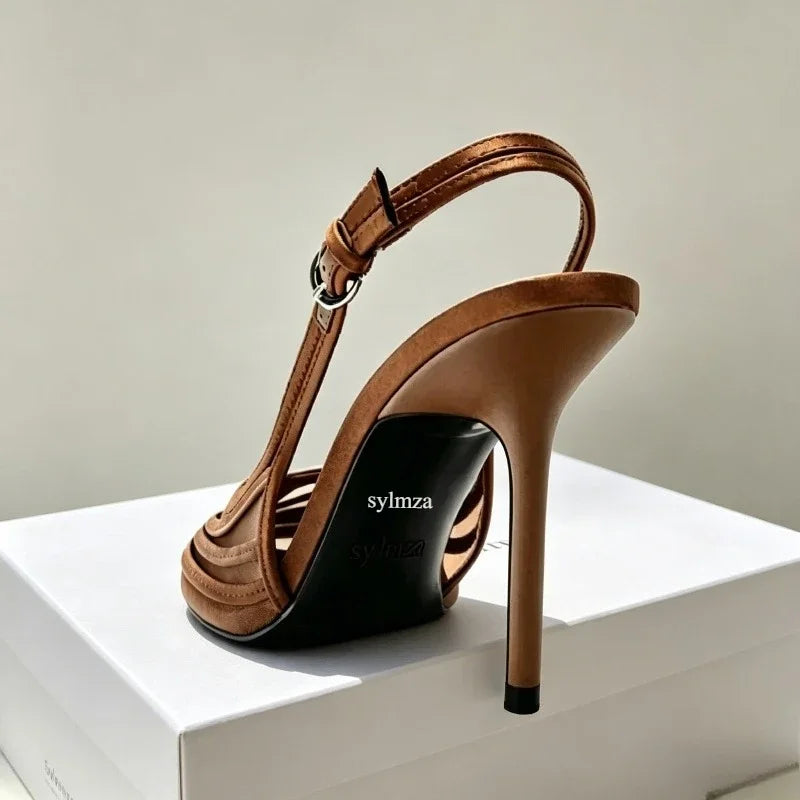 Velino Mesh Slingback Pumps