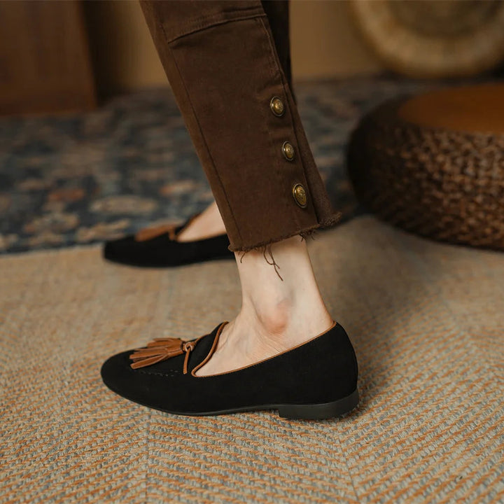 Sorrento Tassel Suede Loafers