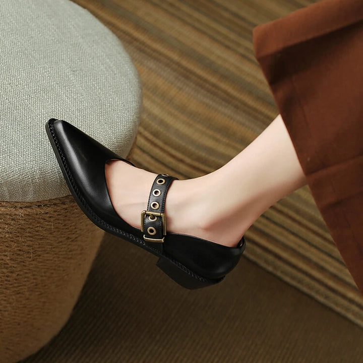 Novara Buckle Mary Janes
