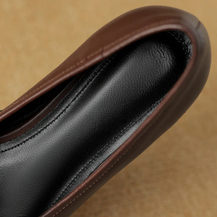 Alto Leather Flats