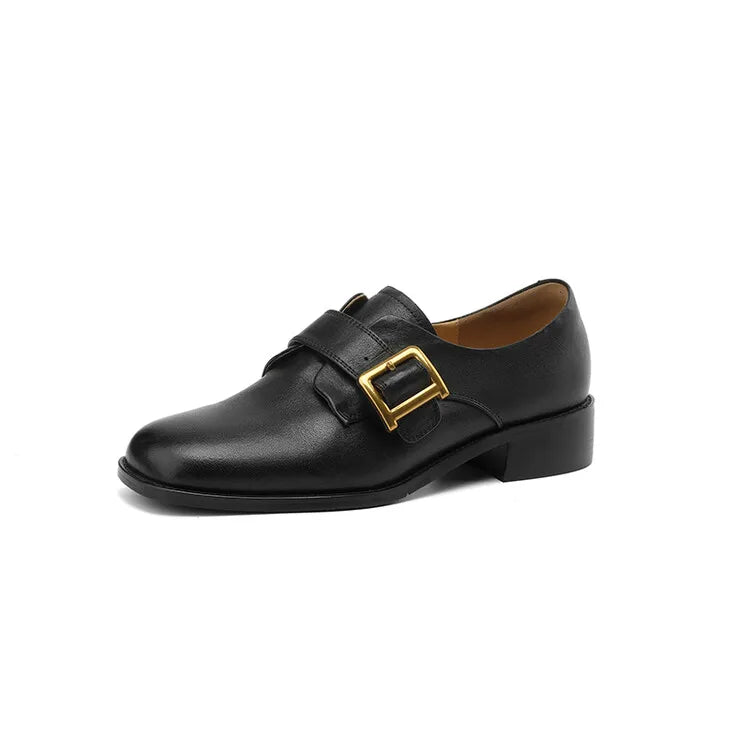 Savona Buckle Monk Loafers