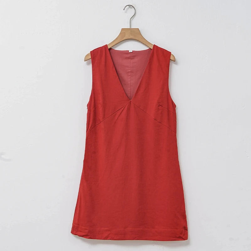 Terra Linen Sundress