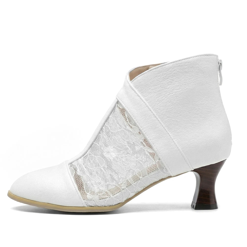 Vesper Lace Booties
