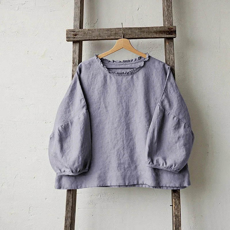 Juniper Linen Blouse