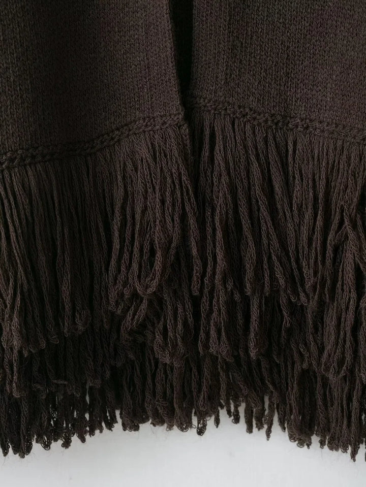 Cressida Fringe Cardigan