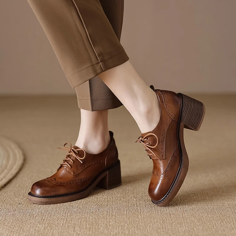 Branwick Leather Oxfords
