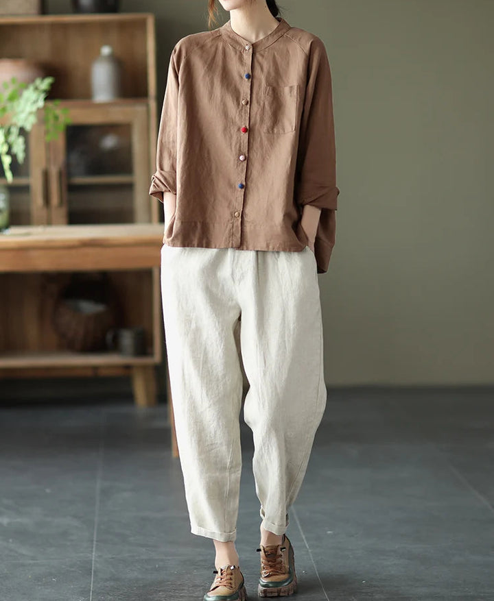 Laurel Linen Button Shirt