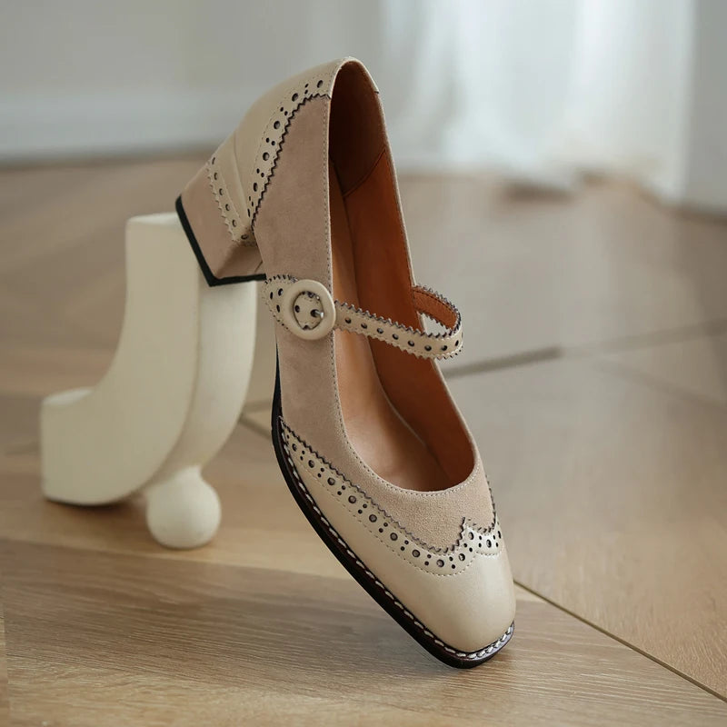 Cambria Mary Jane Heels