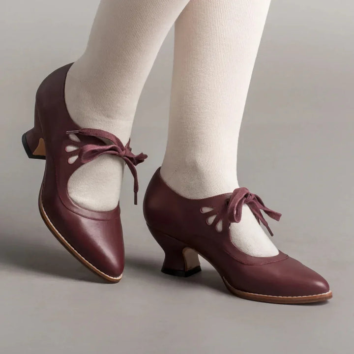 Hollow Harley Leather Heels