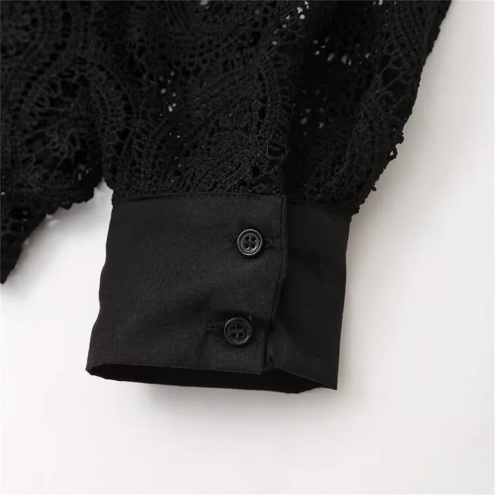 Vivienne Lace Button Shirt