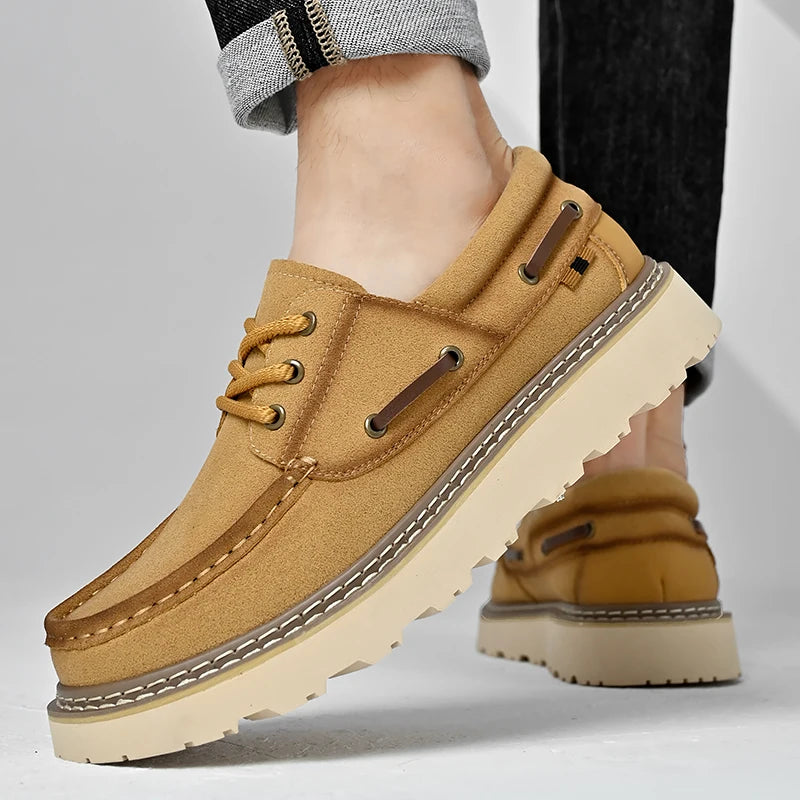 Mercer Leather Moc Oxfords