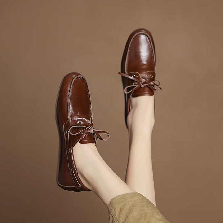 Maribel Leather Loafers