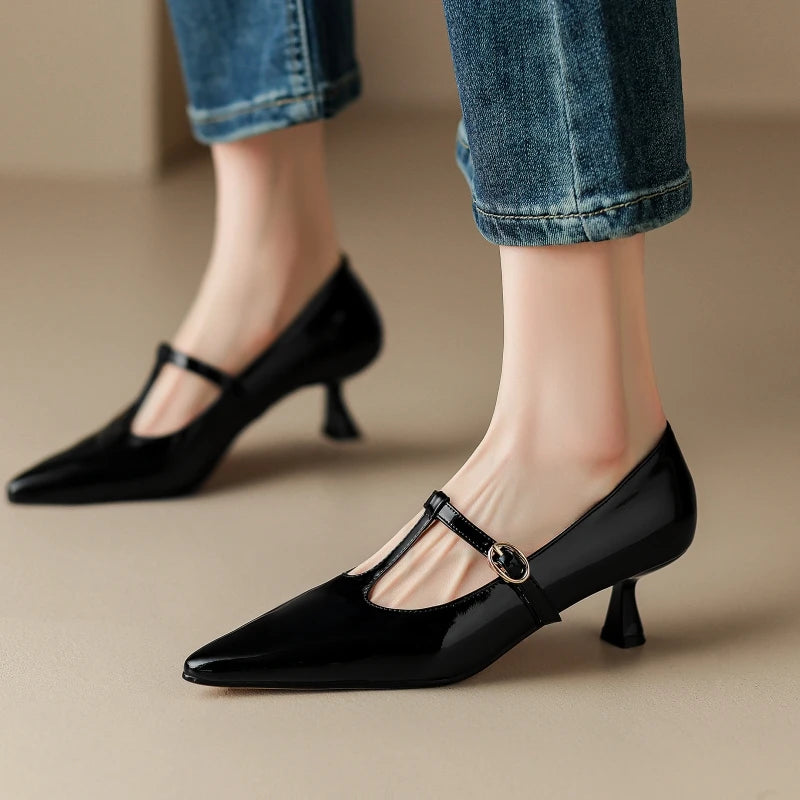 Strata T-Strap Pumps