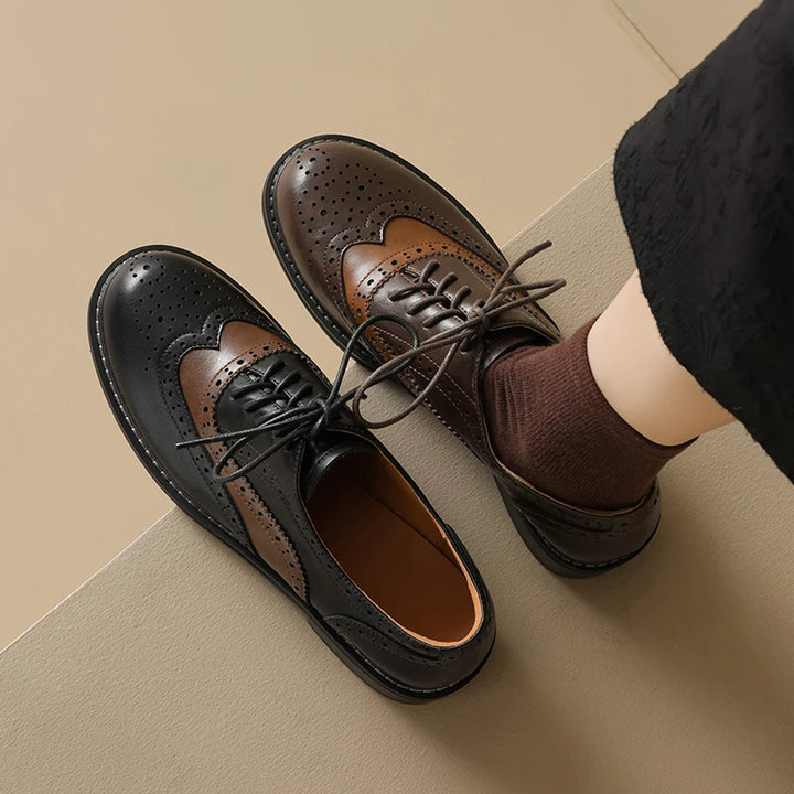 Tuxedo Wingtip Oxfords