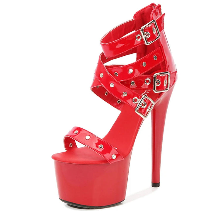 Ribalta Rivet Platform Sandals
