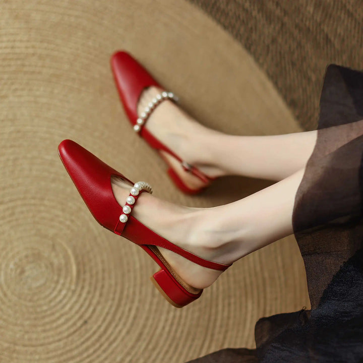 Forté Pearl Slingbacks
