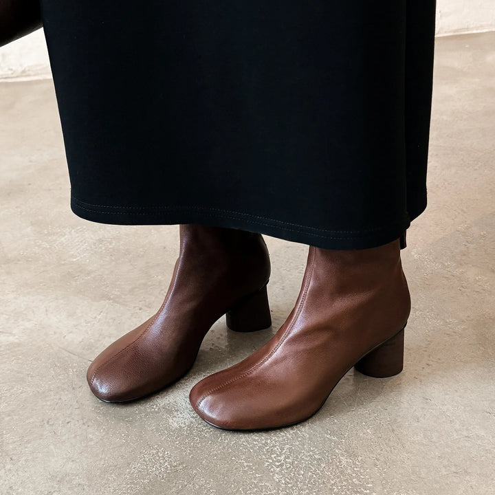 Foundation Heel Ankle Boots