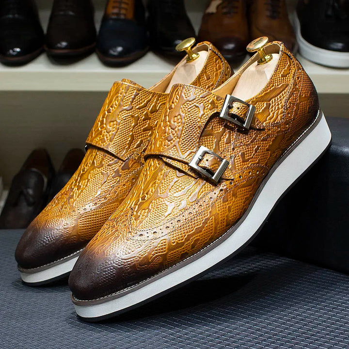 Serpente Monk Strap Brogues