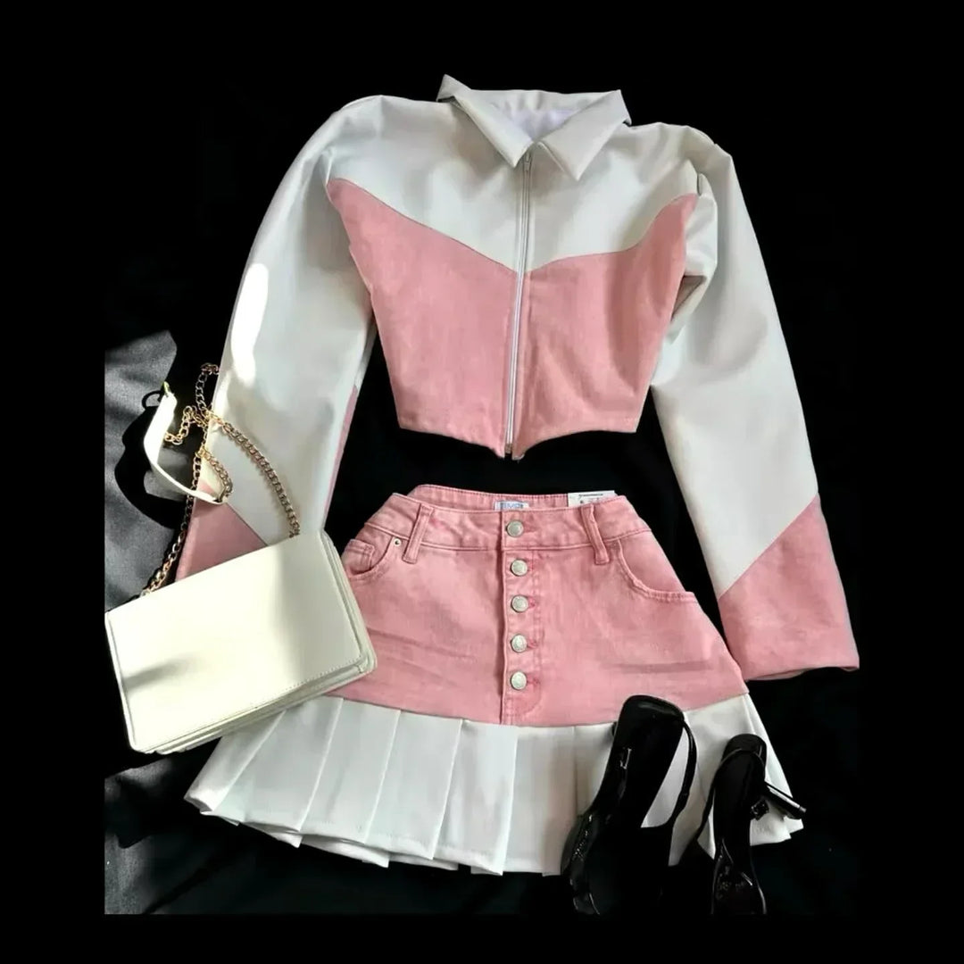 Olivia Klein Patchwork Set