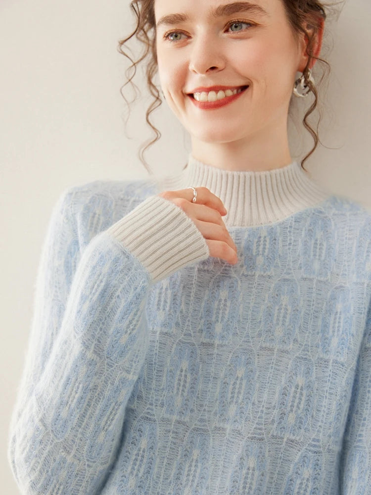 Cashmere Dream Jacquard Sweater