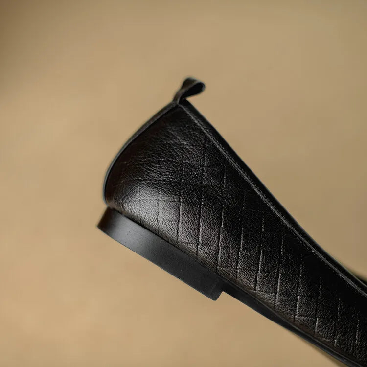 Mosaico Leather Flats