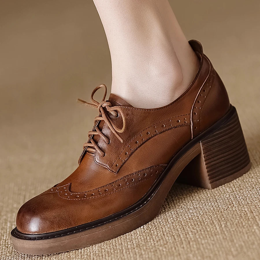 Branwick Leather Oxfords