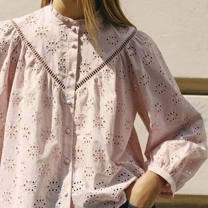 Rosalie Eyelet Blouse