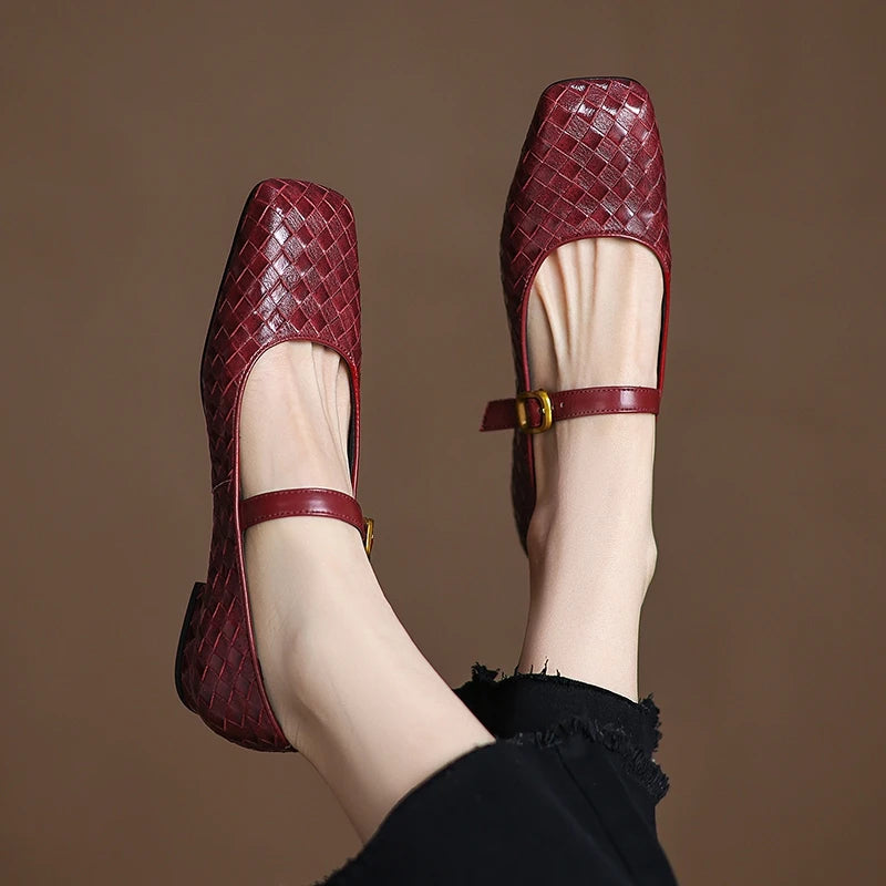 Milano Weave Flats