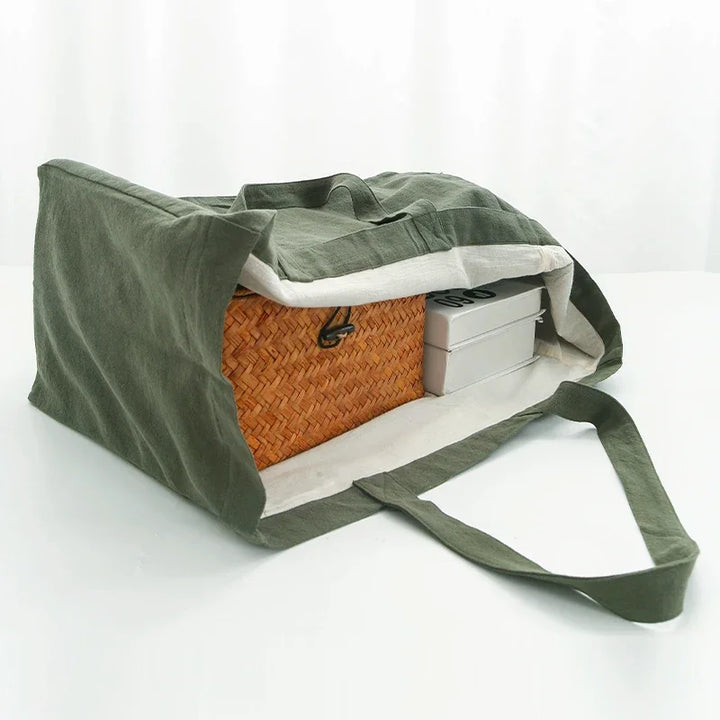 Harvest Linen Tote
