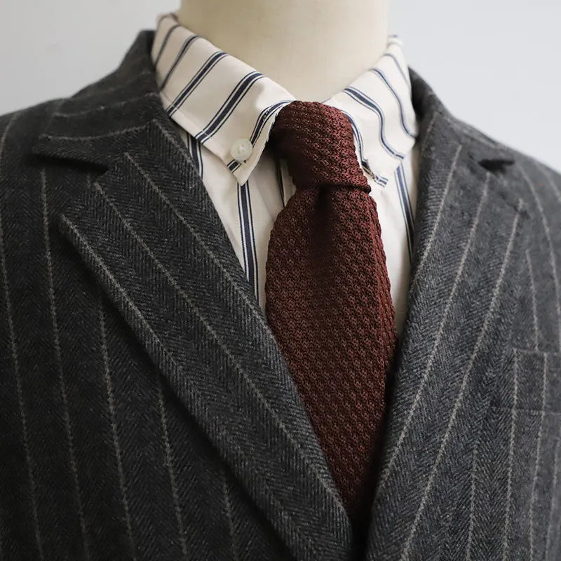 Slatefield Weave Tie