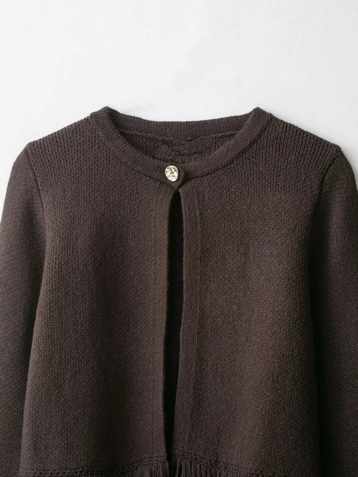 Cressida Fringe Cardigan