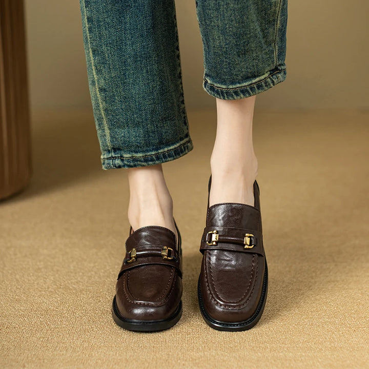Orlena Leather Loafers