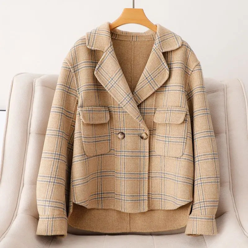 Harrow Plaid Wool Jacket