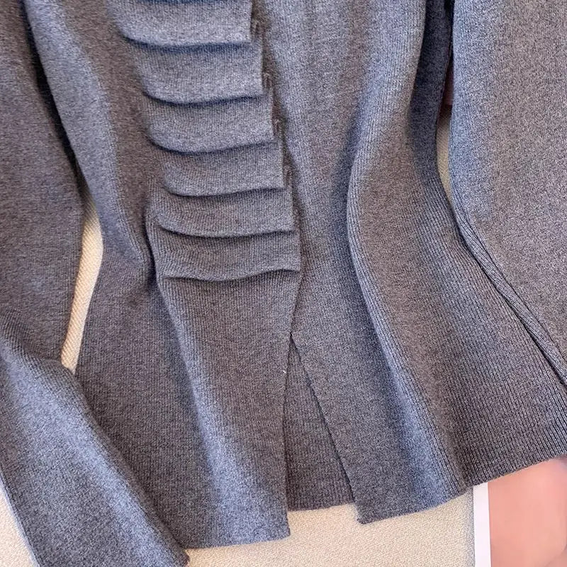 Scala Pleated Sweater