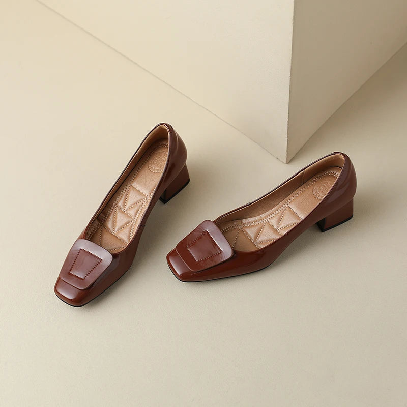 Milena Leather Pumps
