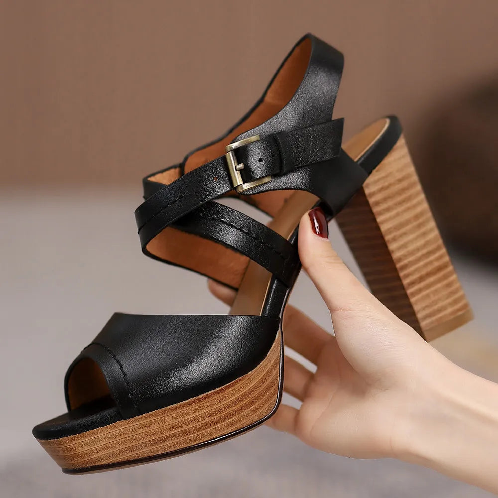 Carvelli Leather Sandals