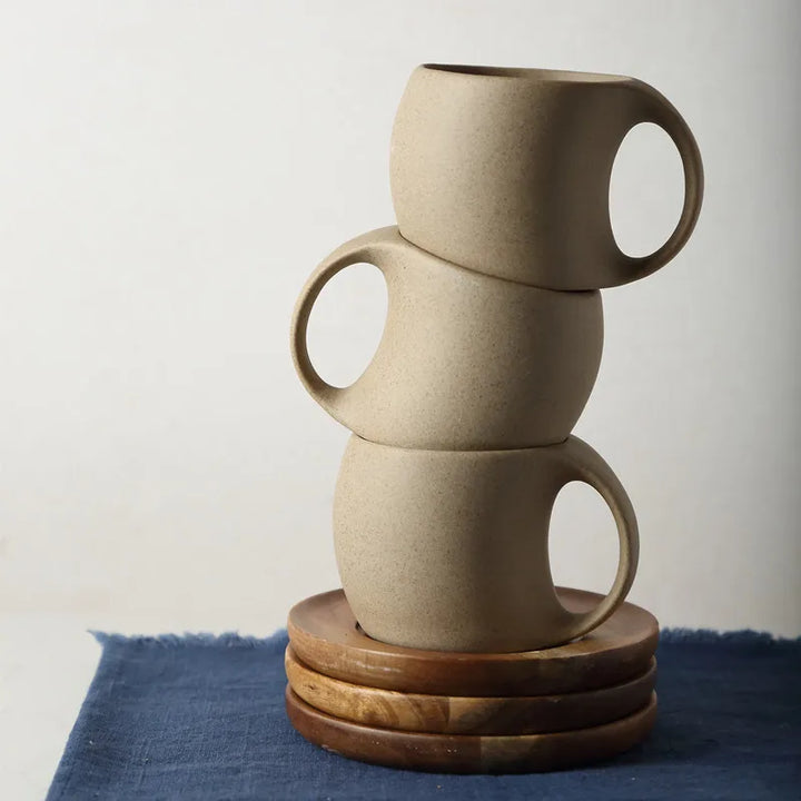 Earthen Ritual Cup & Saucer