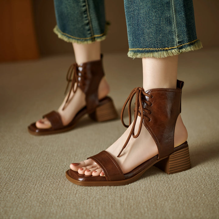 Venetta Leather Gladiators