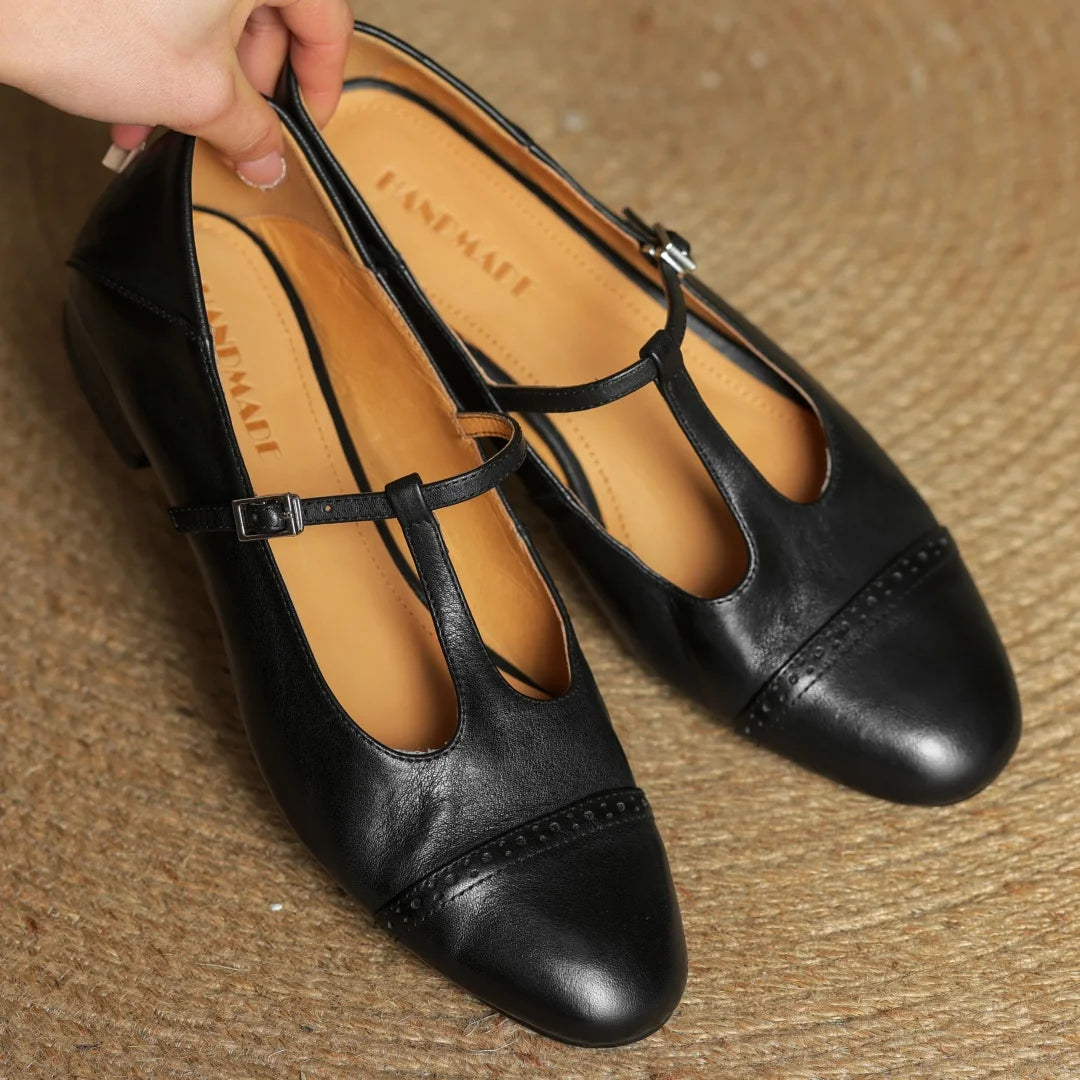 Belgrave Handmade Leather Flats