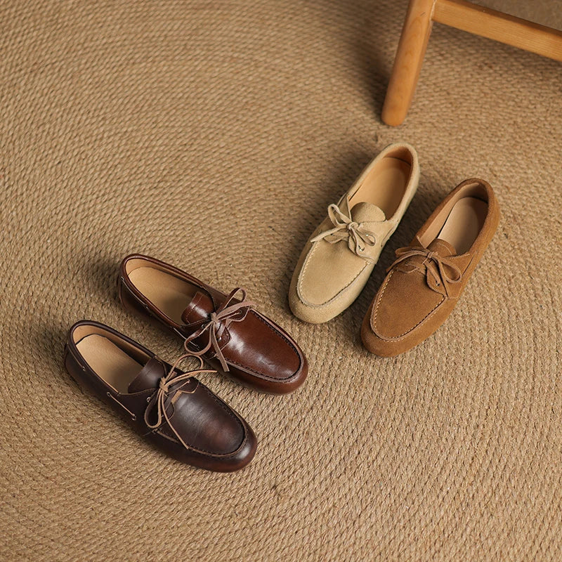 Maribel Leather Loafers