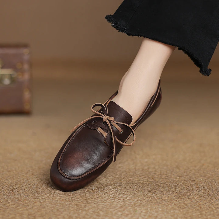 Maribel Leather Loafers