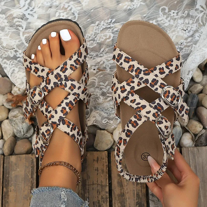 Savanna Buckle Sandals