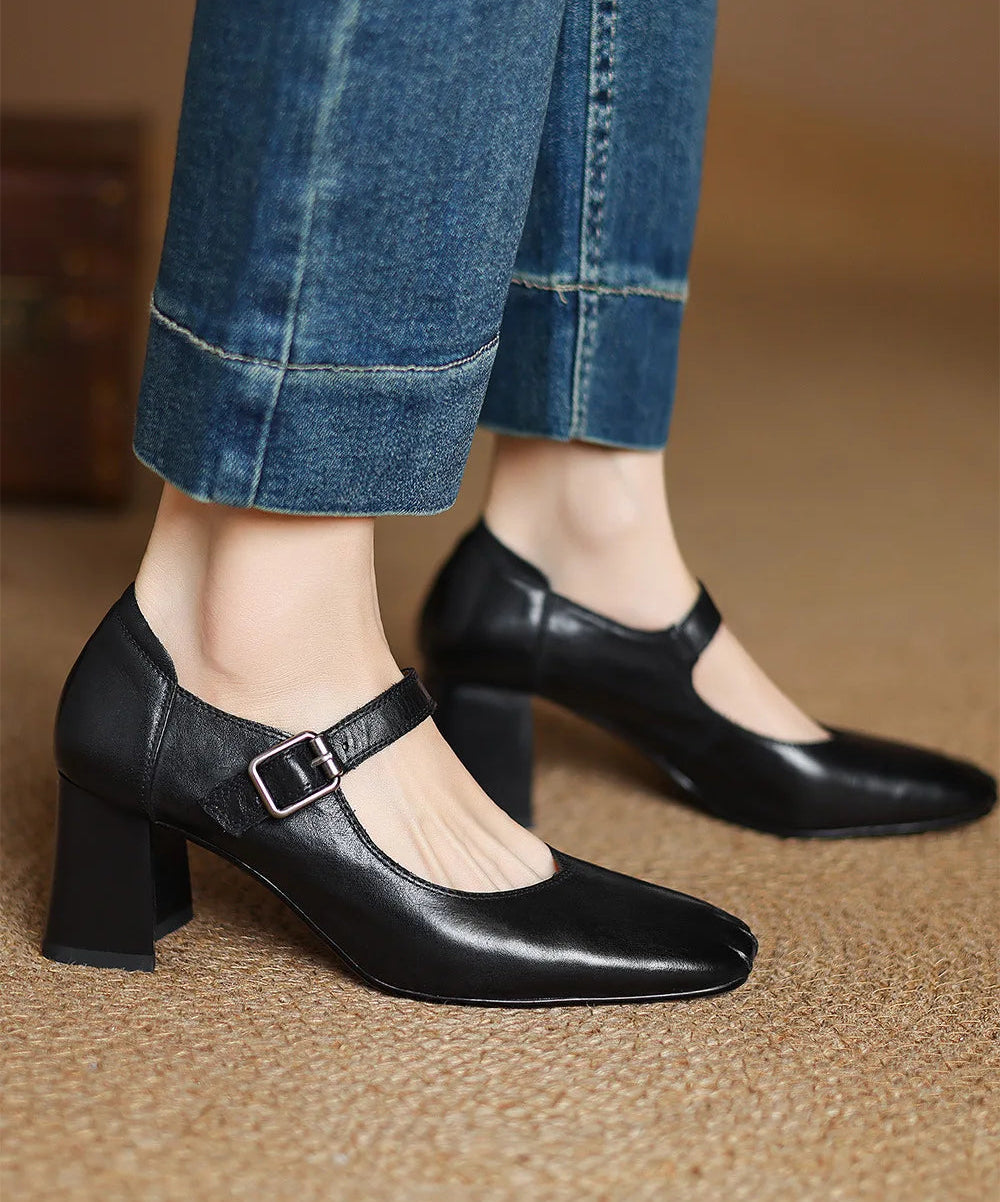 Montera Leather Heels