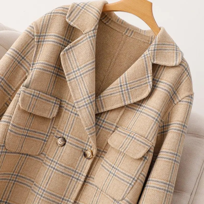 Harrow Plaid Wool Jacket