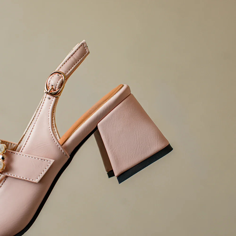 Grace Pearl Slingbacks