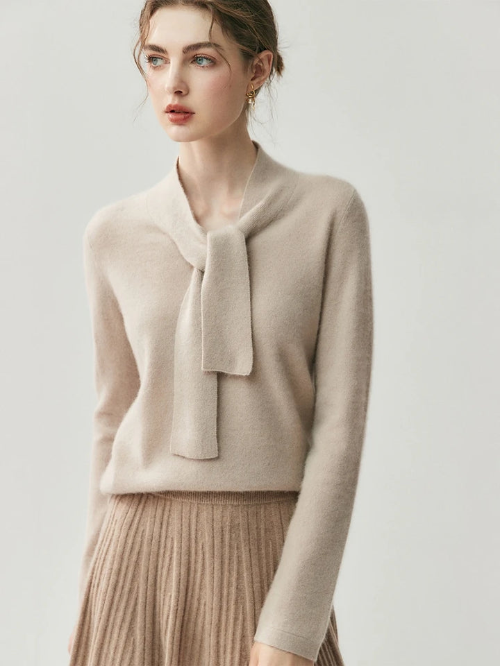 Simone Cashmere Knot Sweater