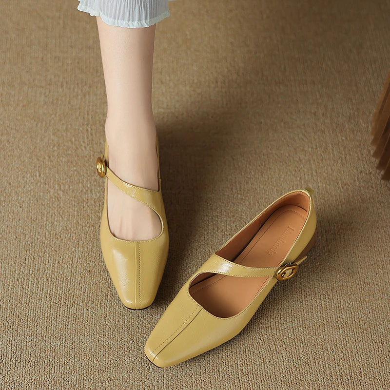 Colette Leather Mary Janes