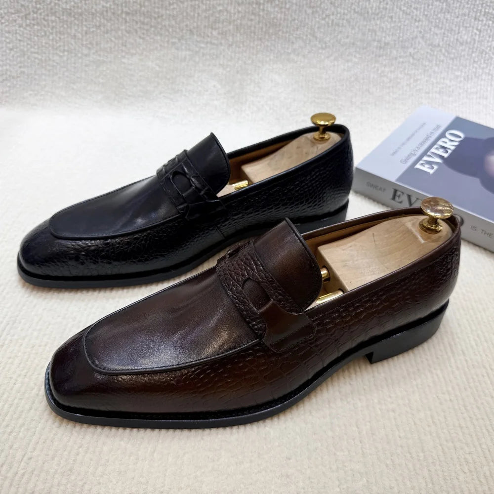 Gradenza Leather Loafers